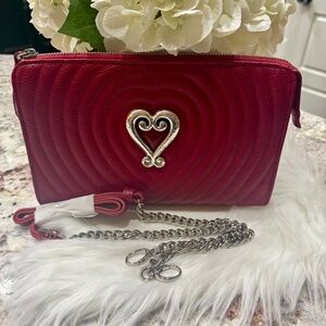 Brighton Puffy Love Quilted Crossbody NWT $ 238